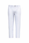Calças chino eco-responsáveis para homem-White-36-RAG-Tailors-Fardas-e-Uniformes-Vestuario-Pro
