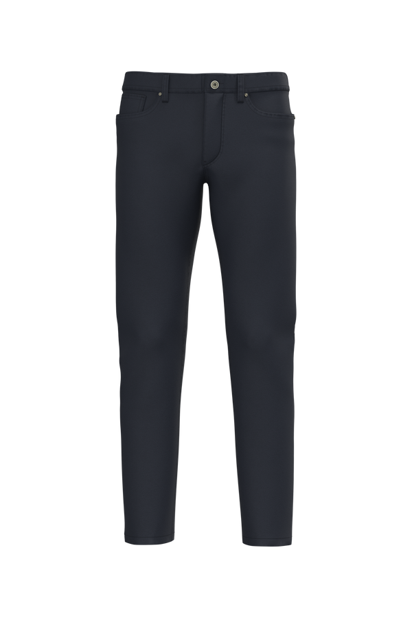 Calças com 5 Bolsos de Homem-Azul Marinho Escuro Lavado-36 FR-RAG-Tailors-Fardas-e-Uniformes-Vestuario-Pro
