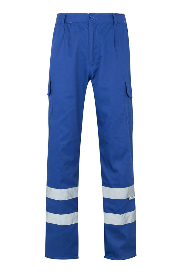 Calças com Faixas Multibolsos-Azul-S-RAG-Tailors-Fardas-e-Uniformes-Vestuario-Pro