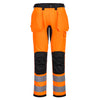 Calças com bolso tipo coldre WX2 Eco Hi-Vis-Laranja/Preto-42-RAG-Tailors-Fardas-e-Uniformes-Vestuario-Pro