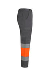 Calças de Alta Visibilidade Bicolor Recicladas Forradas com Faixas Segmentadas-RAG-Tailors-Fardas-e-Uniformes-Vestuario-Pro