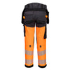 Calças de Alta Visibilidade DX4 Com Coldre Destacável Classe 1-RAG-Tailors-Fardas-e-Uniformes-Vestuario-Pro