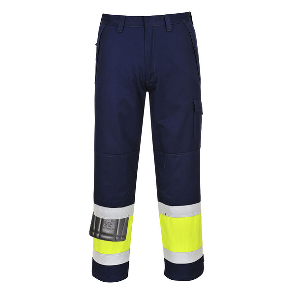 Calças de Alta Visibilidade Modaflame-Amarelo/marinho Ynt-M-RAG-Tailors-Fardas-e-Uniformes-Vestuario-Pro