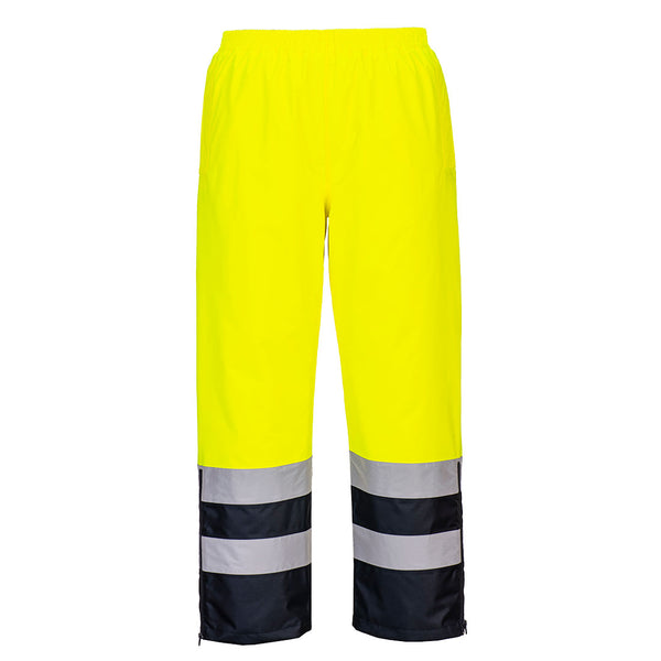 Calças de Alta Visibilidade Respiráveis-Amarelo/marinho-S-RAG-Tailors-Fardas-e-Uniformes-Vestuario-Pro