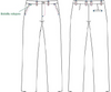 Calças de Homem em Tecido Reciclado Areia-RAG-Tailors-Fardas-e-Uniformes-Vestuario-Pro