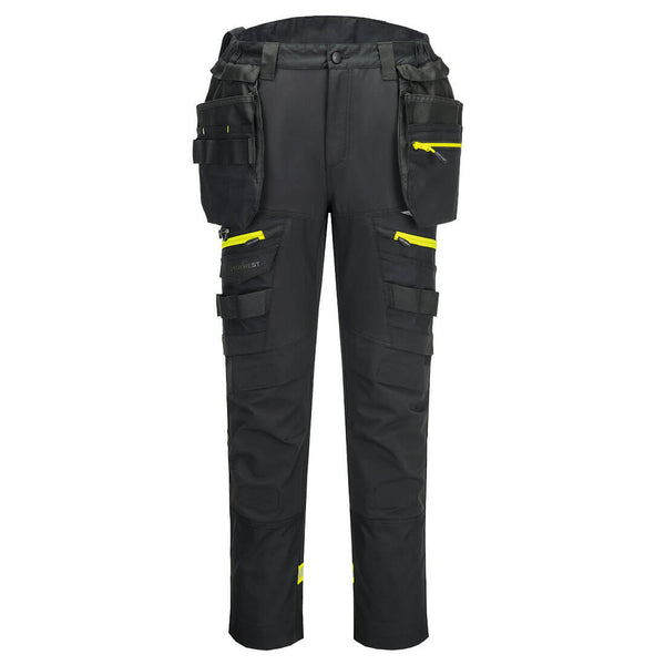 Calças de Trabalho DX4 com Bolsos Coldre Amovíveis-Preto-28-RAG-Tailors-Fardas-e-Uniformes-Vestuario-Pro