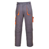 Calças de Trabalho Texo Algodão Rico Contrastadas-Cinzento-XS-RAG-Tailors-Fardas-e-Uniformes-Vestuario-Pro