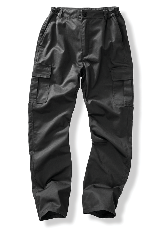 Calças de Trabalho Utilitárias Recicladas Homem-Preto-S-RAG-Tailors-Fardas-e-Uniformes-Vestuario-Pro