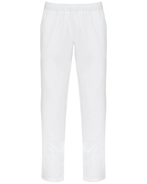 Calças de algodão unissexo-White-XS-RAG-Tailors-Fardas-e-Uniformes-Vestuario-Pro