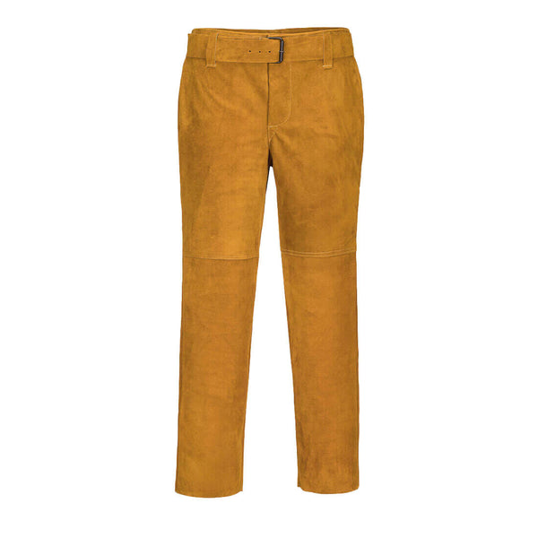 Calças de couro para soldadura-Bronzeado-L-RAG-Tailors-Fardas-e-Uniformes-Vestuario-Pro