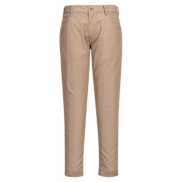 Calças de trabalho Bizflame 88/12 Stretch FR-Caqui-30-RAG-Tailors-Fardas-e-Uniformes-Vestuario-Pro