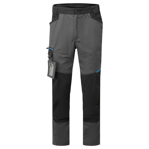 Calças de trabalho WX3 Slim Fit-Cinza Metal-UK28" DE44 FR36 EU42-RAG-Tailors-Fardas-e-Uniformes-Vestuario-Pro