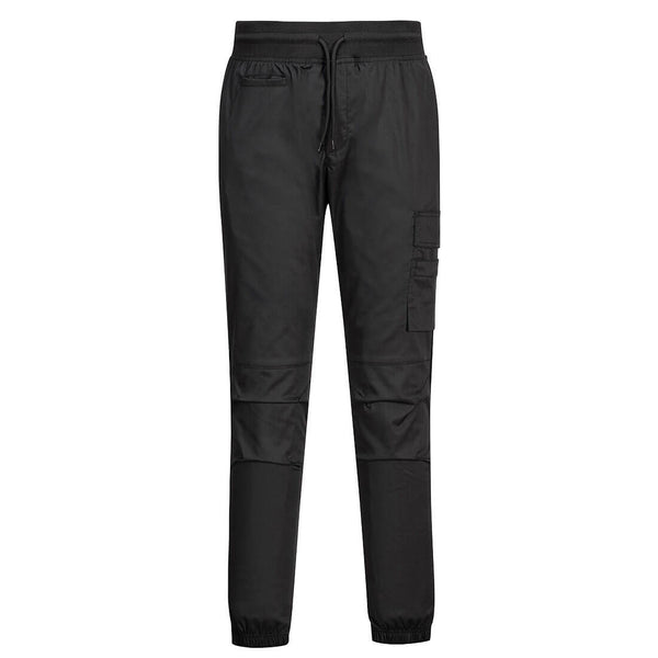 Calças de treino Stretch Chefs-Preto-L-RAG-Tailors-Fardas-e-Uniformes-Vestuario-Pro