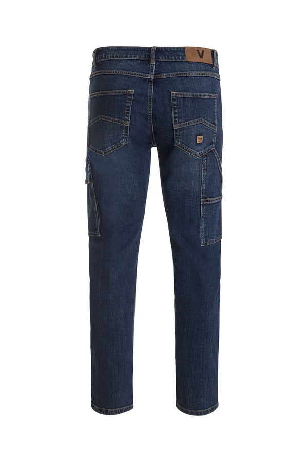 Calças denim Stretch multibolsos-RAG-Tailors-Fardas-e-Uniformes-Vestuario-Pro