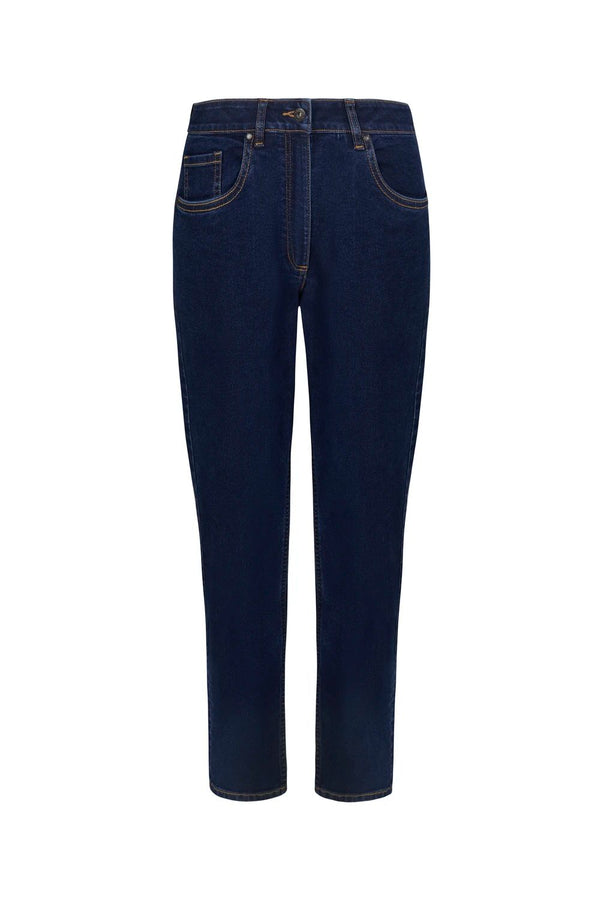 Calças denim stretch mulher-Denim Azul Medio - 87-XS-RAG-Tailors-Fardas-e-Uniformes-Vestuario-Pro
