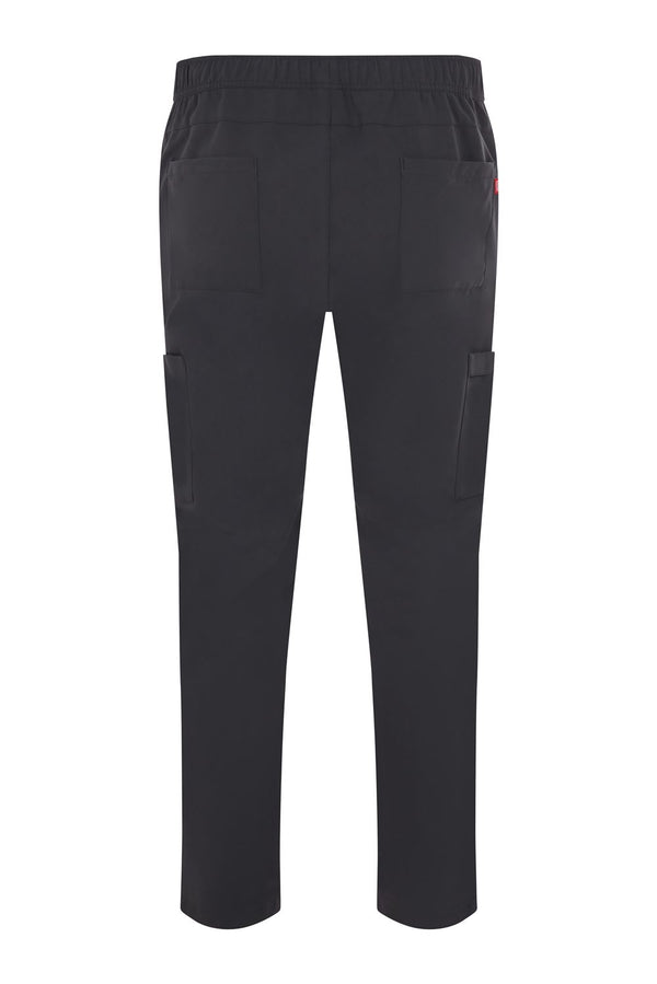 Calças estilo pijama PureStretch retas Unissexo Essential-Cinza Escuro - 42-XS-RAG-Tailors-Fardas-e-Uniformes-Vestuario-Pro