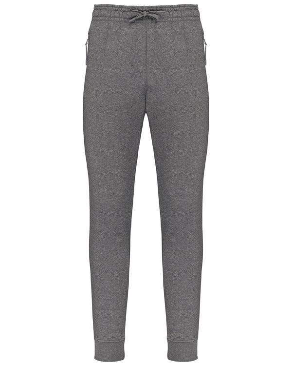 Calças multidesportos com bolsos de adulto-Grey Heather-XS-RAG-Tailors-Fardas-e-Uniformes-Vestuario-Pro