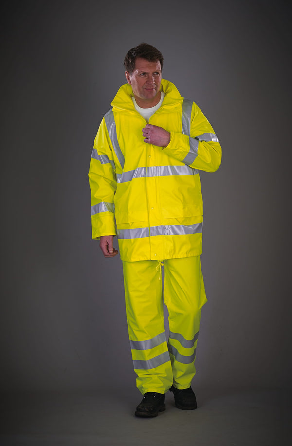 Calças para a chuva respiráveis Hi-Vis Soft Flex-RAG-Tailors-Fardas-e-Uniformes-Vestuario-Pro