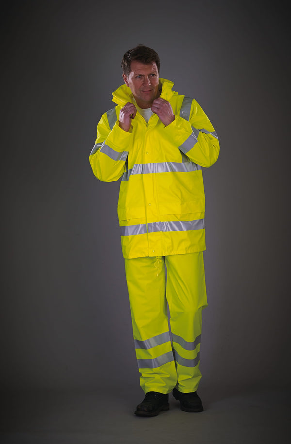 Calças para a chuva respiráveis Hi-Vis Soft Flex-RAG-Tailors-Fardas-e-Uniformes-Vestuario-Pro