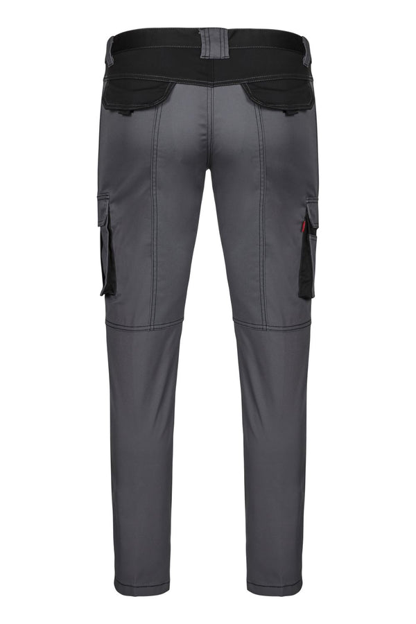 Calças stretch bicolores com corte slim fit - Solid Match-RAG-Tailors-Fardas-e-Uniformes-Vestuario-Pro