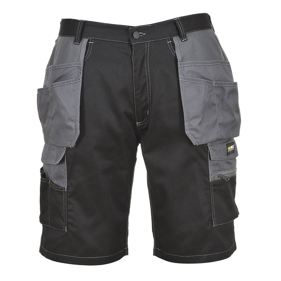 Calções Granite-Preto/Cinza Zoom-S-RAG-Tailors-Fardas-e-Uniformes-Vestuario-Pro