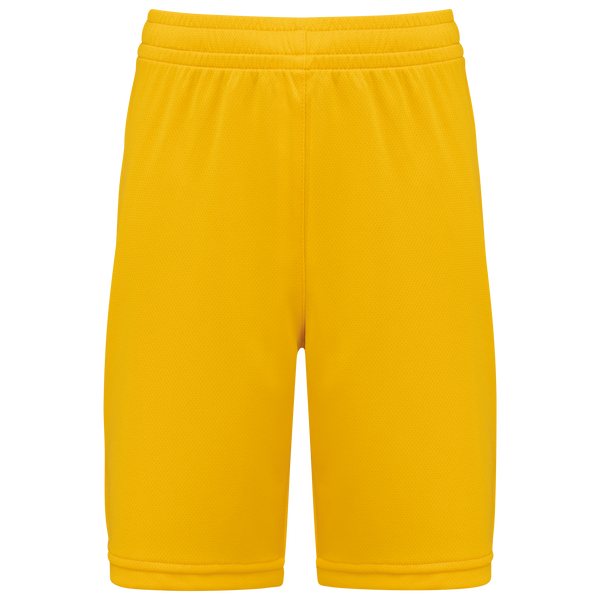 Calções de Basquetebol Infantil Respiráveis-Amarelo Desportivo-44-4/6 anos-RAG-Tailors-Fardas-e-Uniformes-Vestuario-Pro