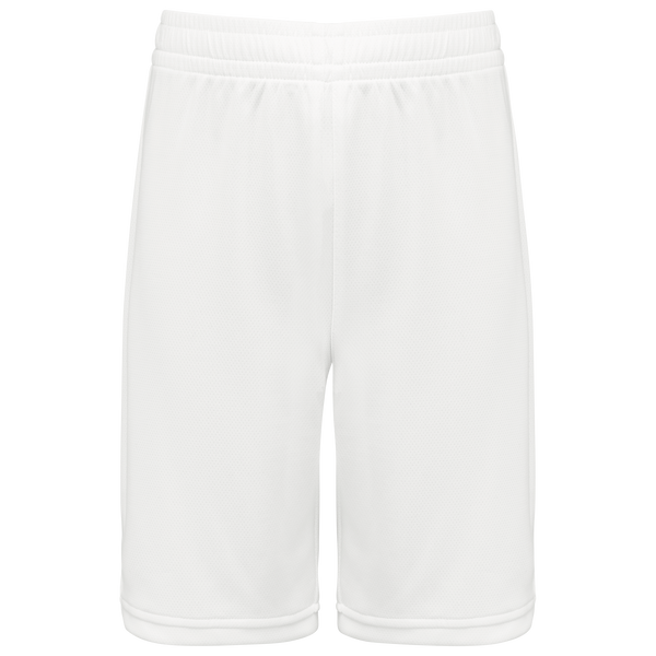 Calções de Basquetebol Infantil Respiráveis-Branco-10-4/6 anos-RAG-Tailors-Fardas-e-Uniformes-Vestuario-Pro