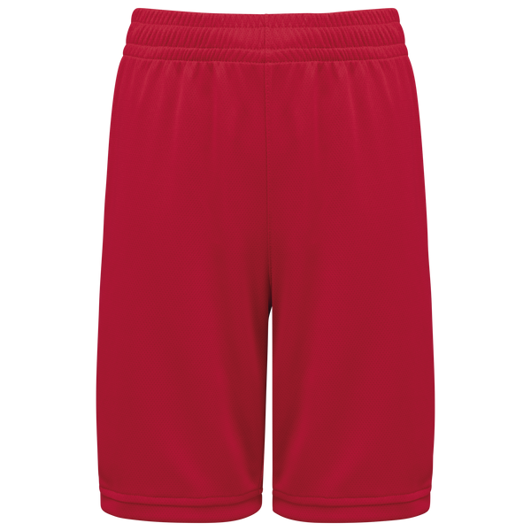 Calções de Basquetebol Infantil Respiráveis-Vermelho Desportivo-40-4/6 anos-RAG-Tailors-Fardas-e-Uniformes-Vestuario-Pro