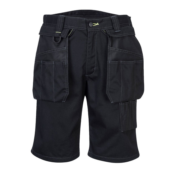 Calções de trabalho PW3-Preto-UK28" DE44 FR36 EU42-RAG-Tailors-Fardas-e-Uniformes-Vestuario-Pro