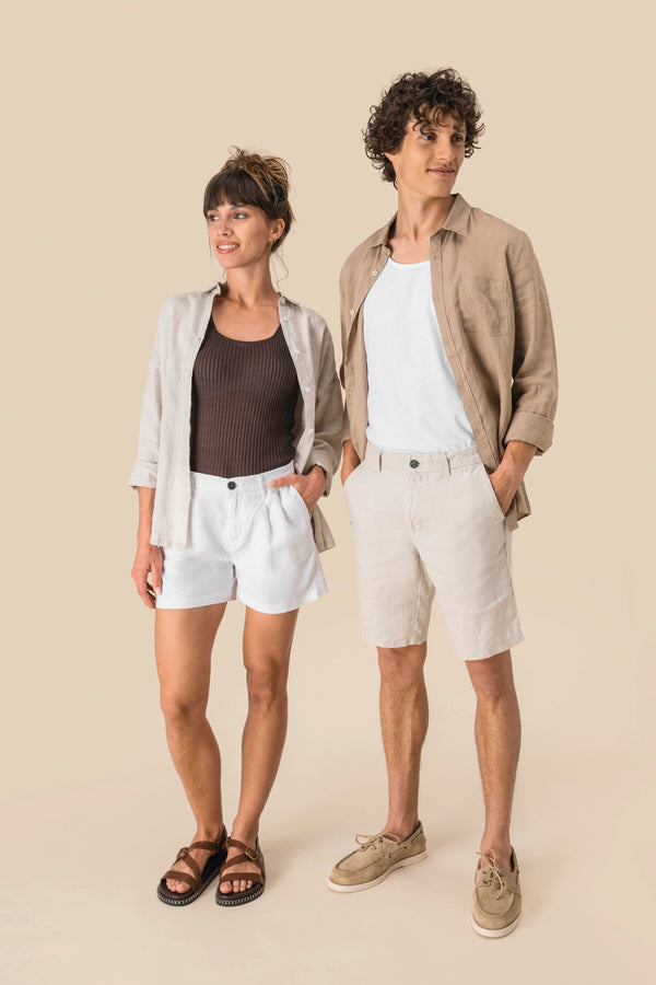 Calções em Linho de Senhora-RAG-Tailors-Fardas-e-Uniformes-Vestuario-Pro