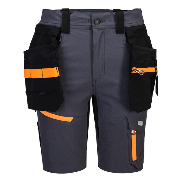 Calções leves EV4 com bolsos de coldre amovíveis-Cinza Metal-28-RAG-Tailors-Fardas-e-Uniformes-Vestuario-Pro