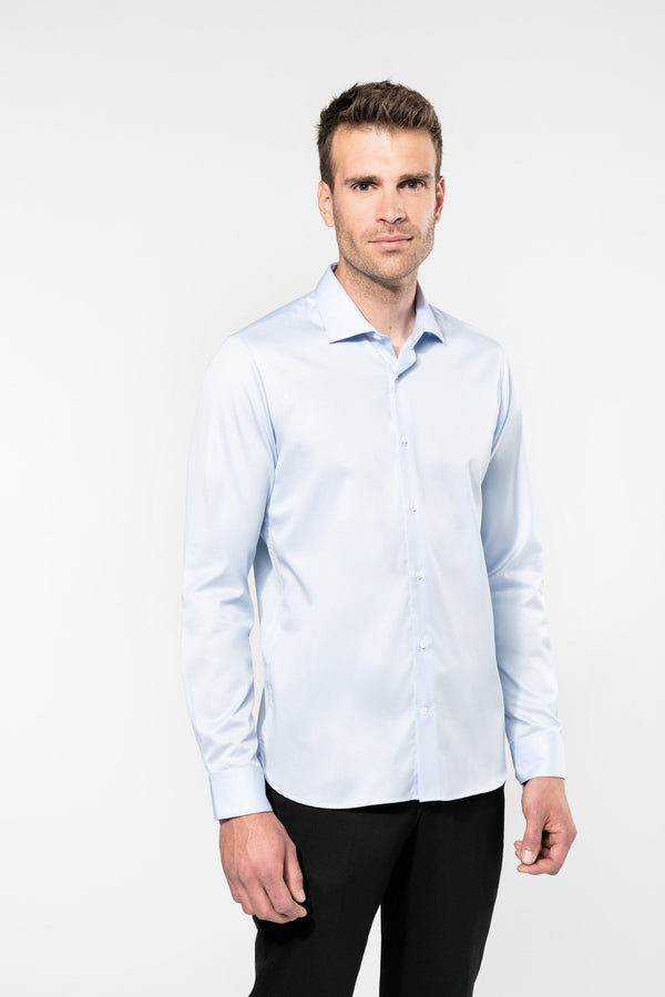 Camisa 100% Algodão com manga comprida de homem-RAG-Tailors-Fardas-e-Uniformes-Vestuario-Pro
