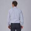 Camisa Alessandro de Homem de Riscas Bicolores Slim Fit-RAG-Tailors-Fardas-e-Uniformes-Vestuario-Pro