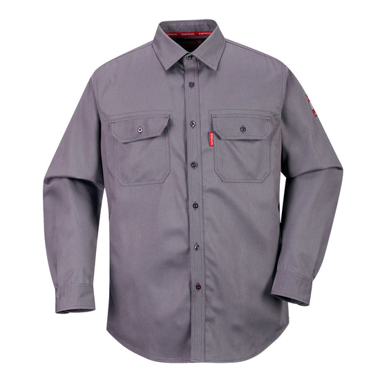 Camisa Bizflame 88/12 FR-Cinzento-XS-RAG-Tailors-Fardas-e-Uniformes-Vestuario-Pro
