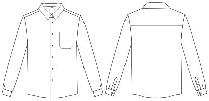 Camisa Clássica de Homem Popeline-RAG-Tailors-Fardas-e-Uniformes-Vestuario-Pro