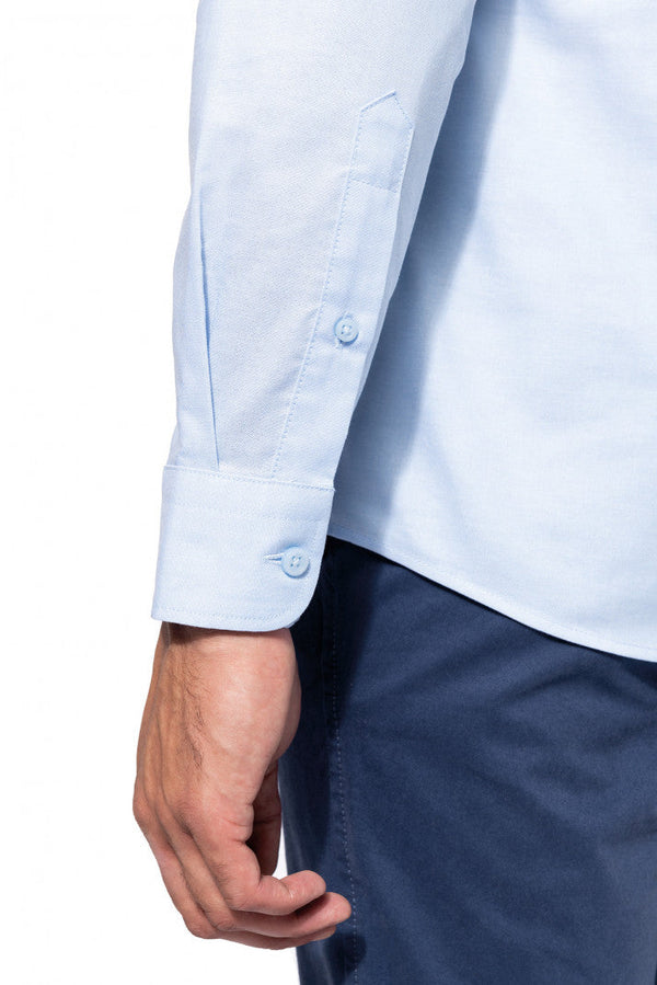 Camisa De Homem Grécia Manga Comprida Em Oxford De Tratamento Fácil-RAG-Tailors-Fardas-e-Uniformes-Vestuario-Pro