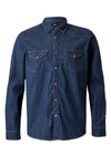 Camisa Demin Homem Gracieira-Demin Azul-S-RAG-Tailors-Fardas-e-Uniformes-Vestuario-Pro