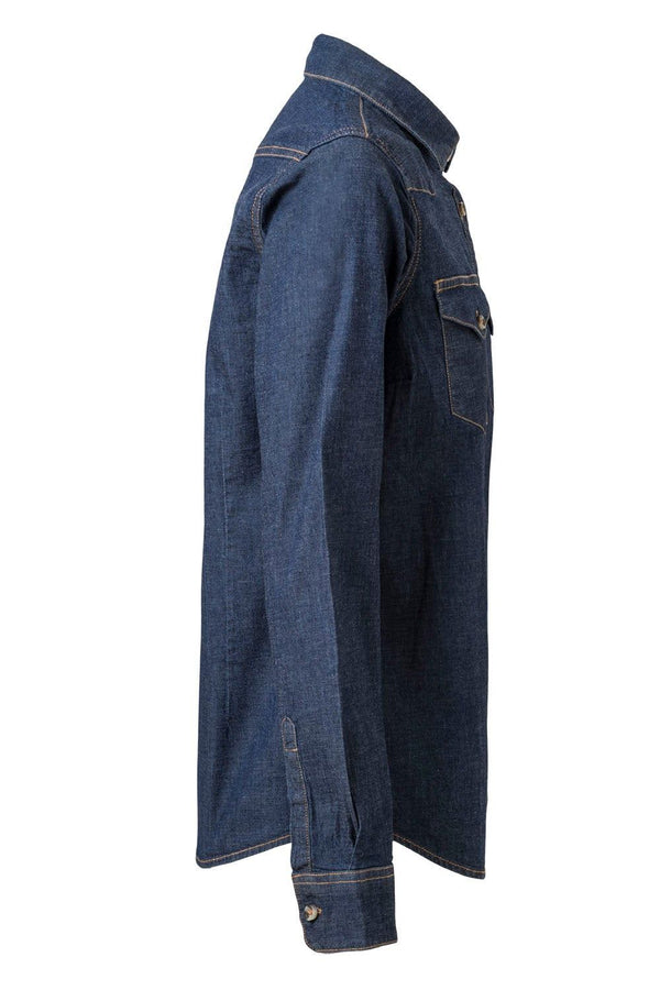 Camisa Demin Senhora Gracieira-RAG-Tailors-Fardas-e-Uniformes-Vestuario-Pro