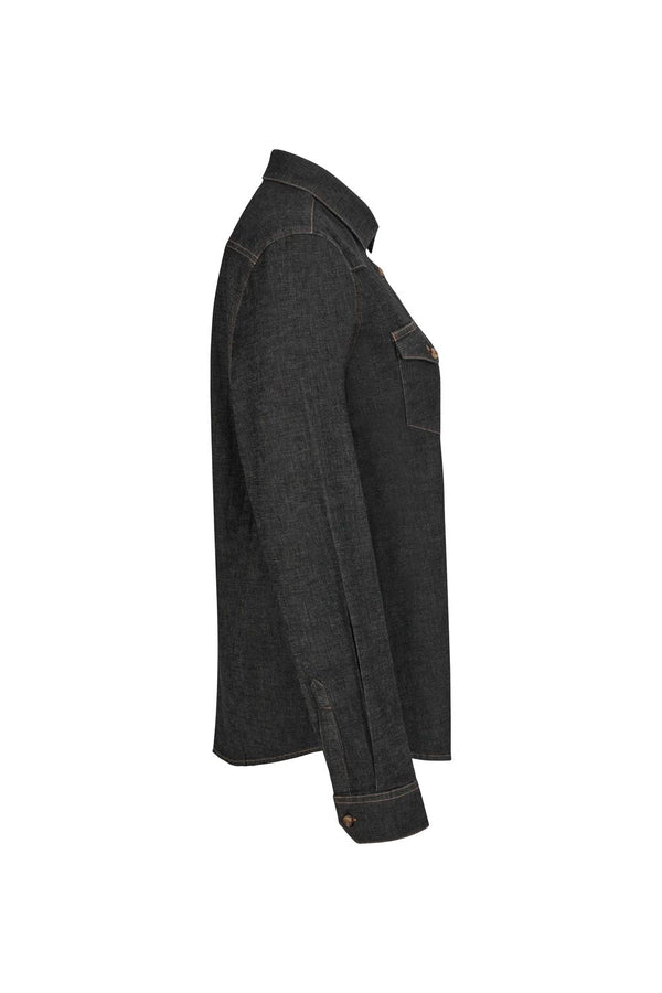 Camisa Demin Senhora Gracieira-RAG-Tailors-Fardas-e-Uniformes-Vestuario-Pro