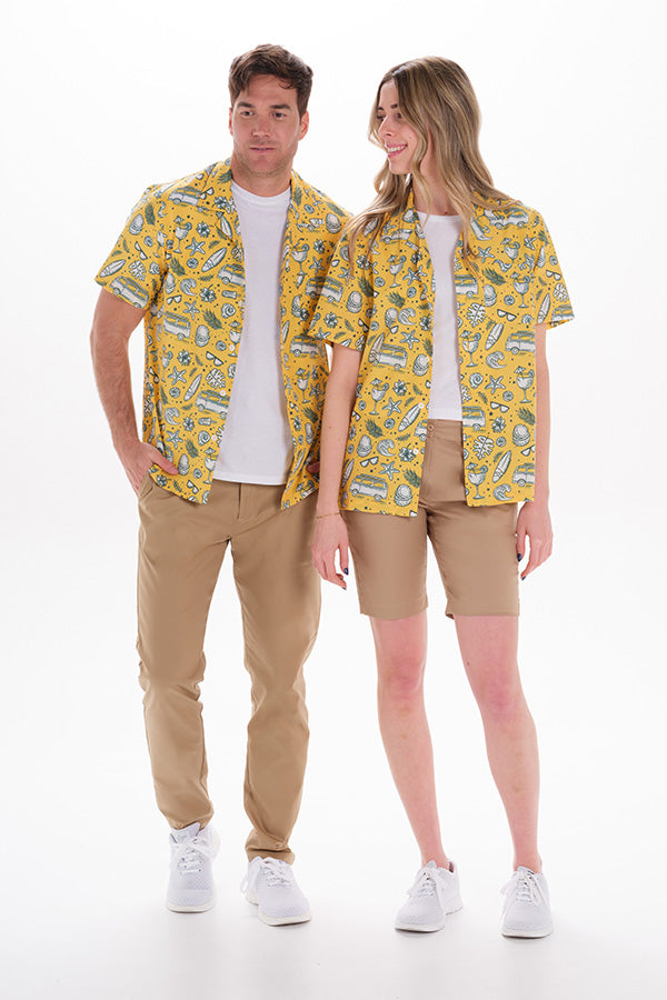 Camisa Estampada Cóctel Unissexo-RAG-Tailors-Fardas-e-Uniformes-Vestuario-Pro