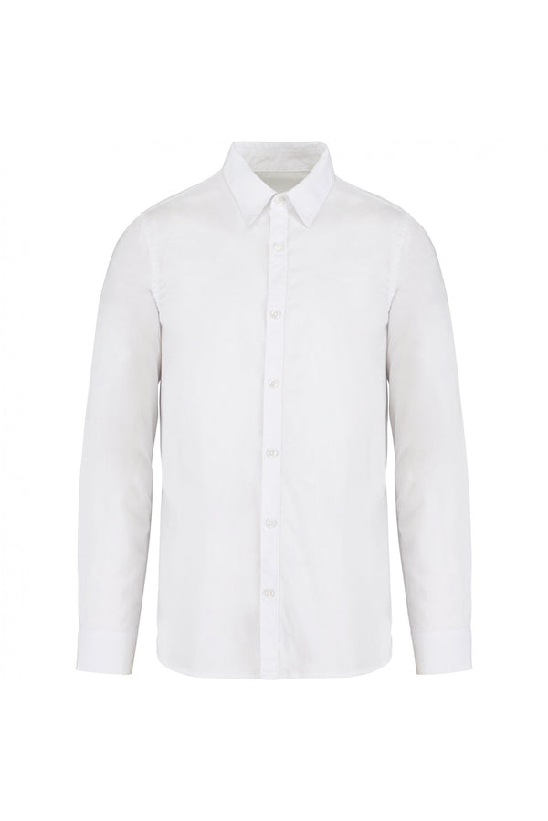Camisa Homem Algodão Biologico Spirit-Branco-S-RAG-Tailors-Fardas-e-Uniformes-Vestuario-Pro