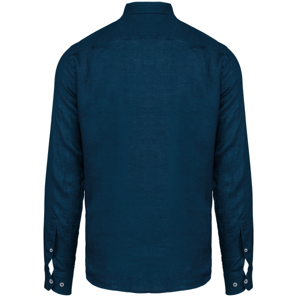 Camisa Homem Linho Pavão (2 de 2)-RAG-Tailors-Fardas-e-Uniformes-Vestuario-Pro