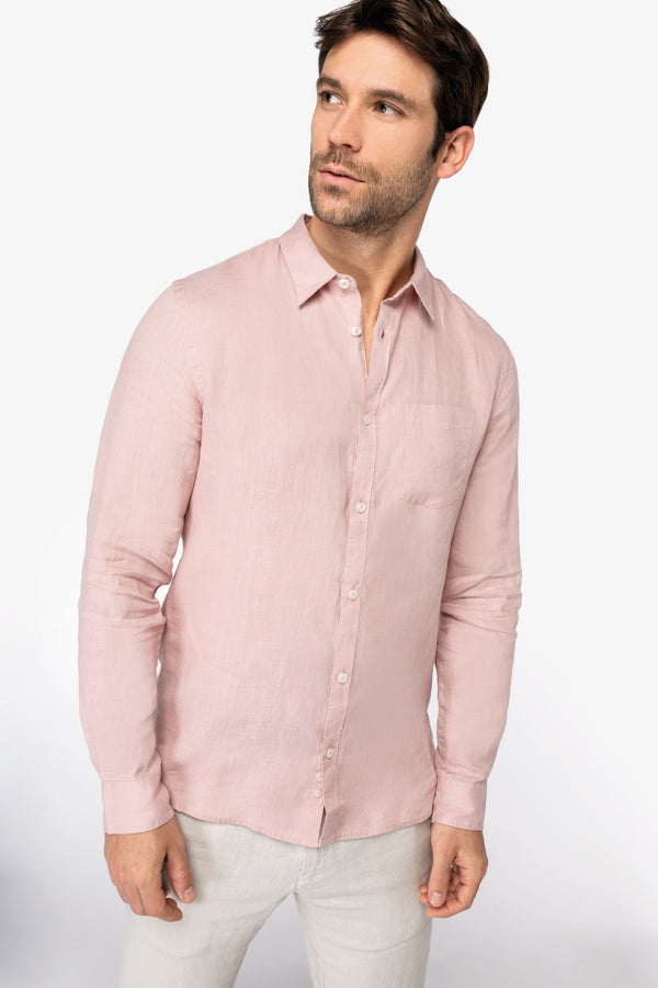 Camisa Homem Linho Pavão-RAG-Tailors-Fardas-e-Uniformes-Vestuario-Pro