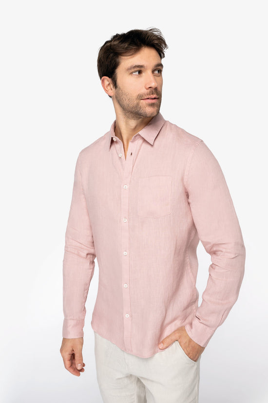 Camisa Homem Linho Pavão-RAG-Tailors-Fardas-e-Uniformes-Vestuario-Pro