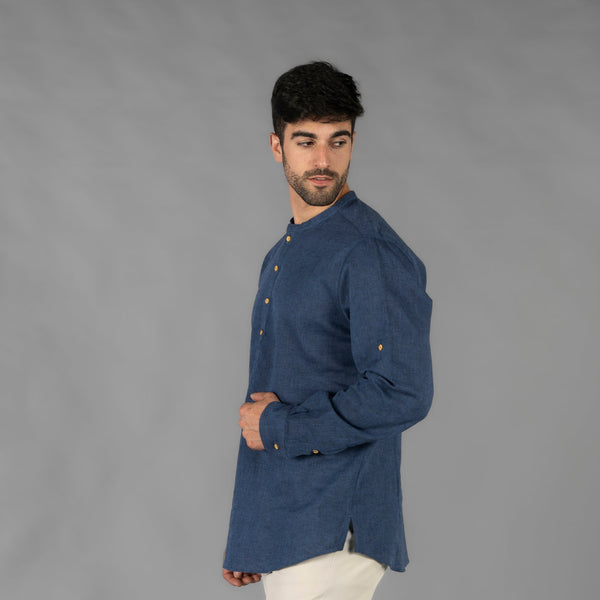 Camisa Homem Linho/Algodão Sea-RAG-Tailors-Fardas-e-Uniformes-Vestuario-Pro