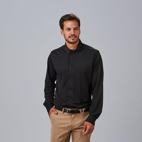 Camisa Homem Manguale-Preto-XS-RAG-Tailors-Fardas-e-Uniformes-Vestuario-Pro
