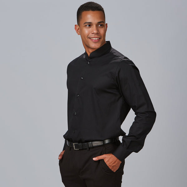 Camisa Homem Reedes M/L C/Mao Slim Fit Elastan-RAG-Tailors-Fardas-e-Uniformes-Vestuario-Pro