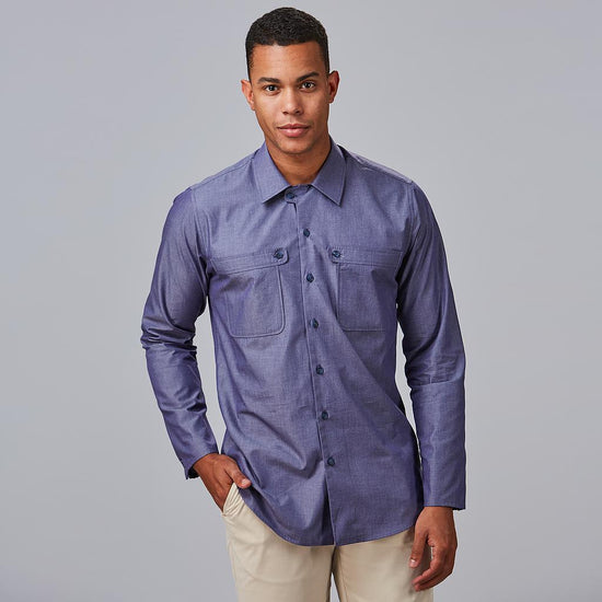 Camisa Homem Slim Fit Davide-Marinho-104-XS-RAG-Tailors-Fardas-e-Uniformes-Vestuario-Pro