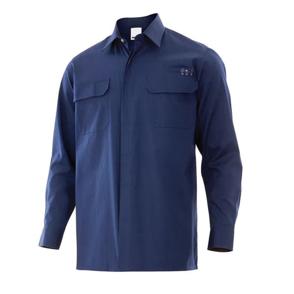 Camisa IGNÍFUGA-Azul-S-RAG-Tailors-Fardas-e-Uniformes-Vestuario-Pro