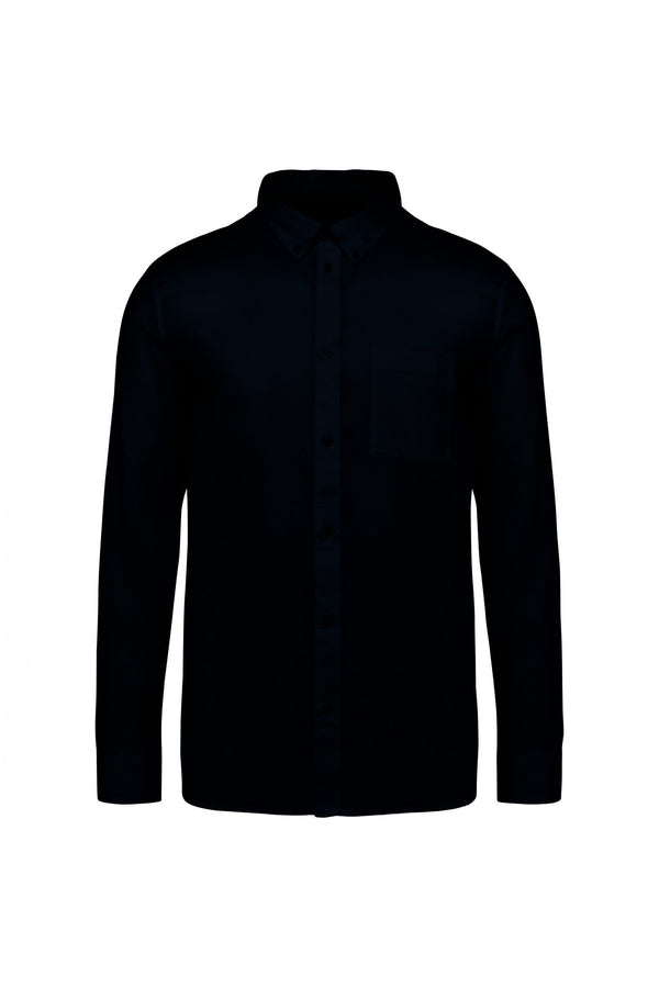 Camisa Liocel Tencel-Marinho Escuro-S-RAG-Tailors-Fardas-e-Uniformes-Vestuario-Pro